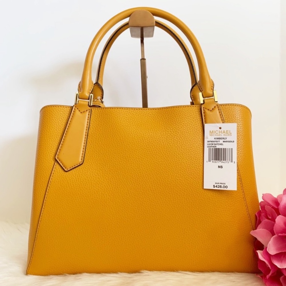 ‼️PRICE FIRM‼️NWT Michael Kors Kimberly Satchel - Picture 3 of 8